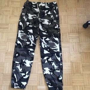 Camo pants white,black,grey